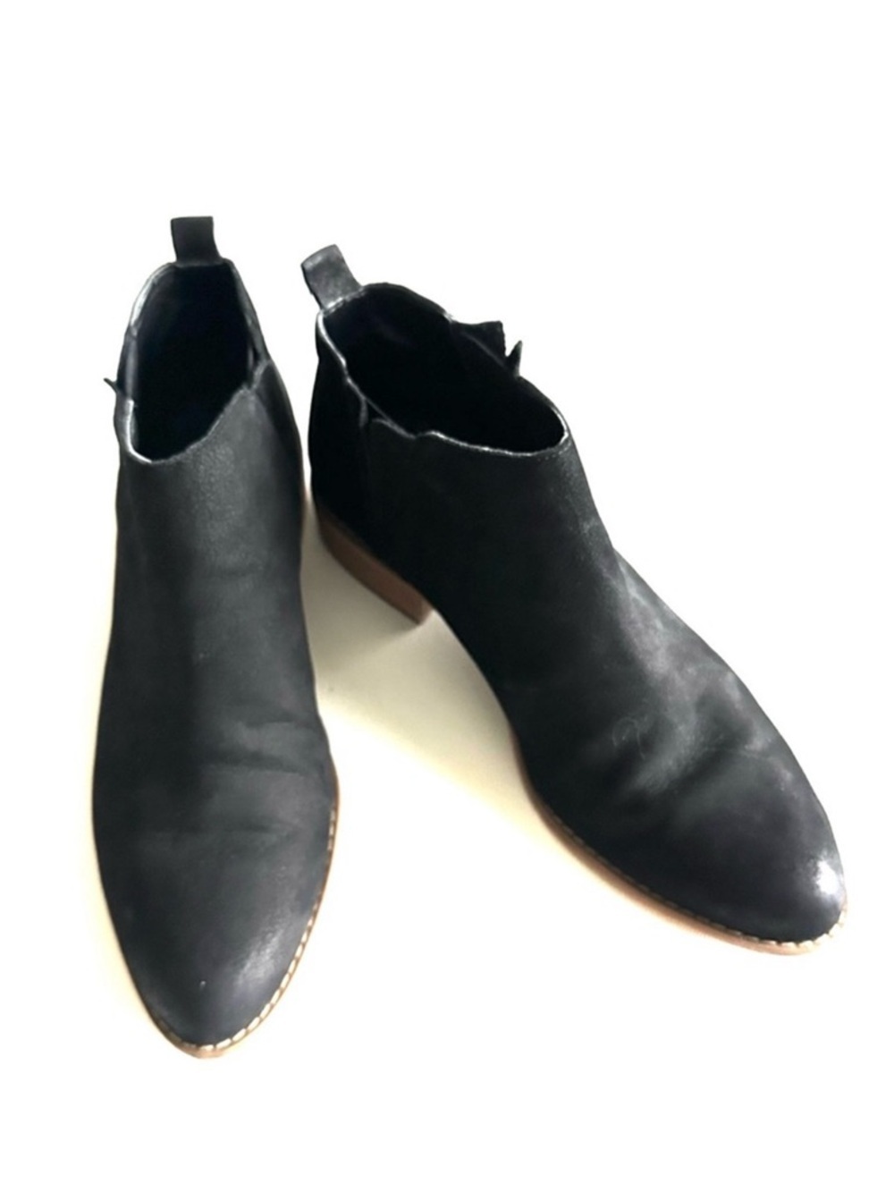 BP Black Suede Ankle Booties